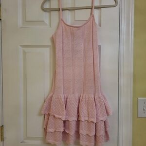 MABLE Preppy Bow Embroidered Dress Size M